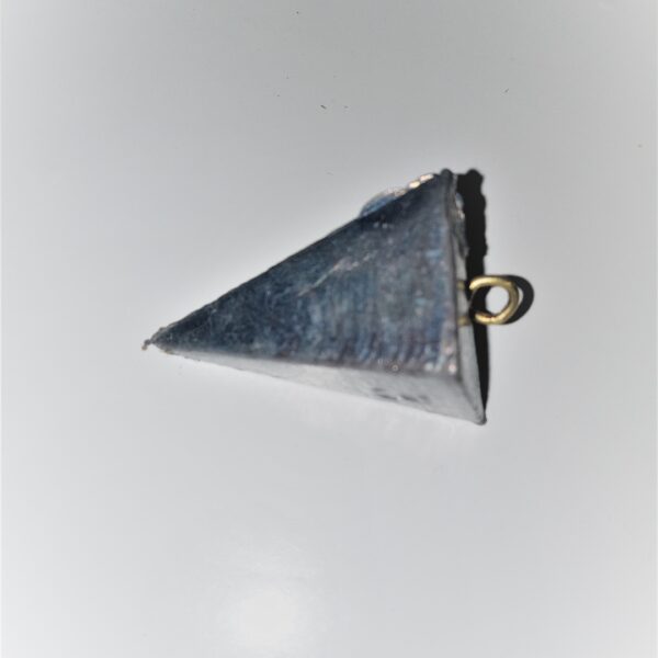 Fishing Glass Sinker Weights Pyramid Lead Saltwater Freshwater Fishing Weights for Surf Fishing 3oz (25) Count